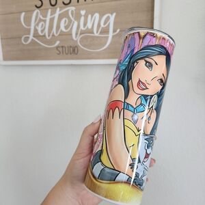🆕️ Pocahontas 20oz Stainless Steel Tumbler Sublimation Tumbler